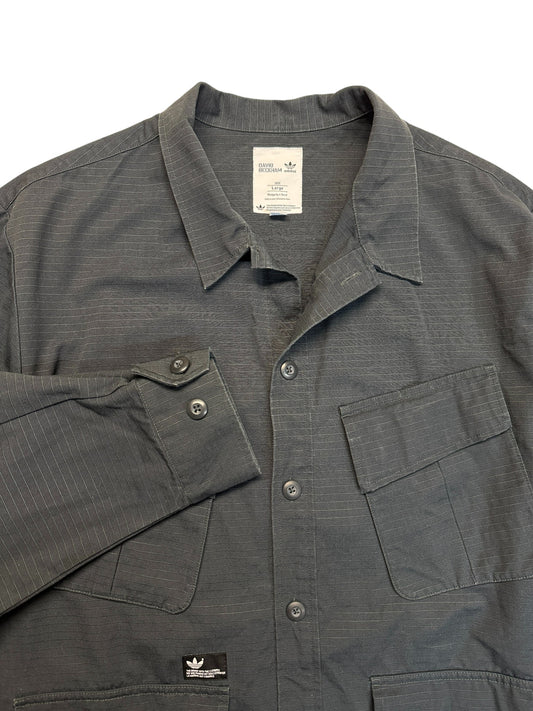 2011 Adidas x J.Bond (UNDEFEATED) Jacke David Beckham Grau L