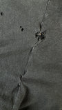 Vintage Motörhead Shirt "march or die" x "Weihnachtsmann" By Sebastian Krüger Ausgeblichen Trashed Schwarz L