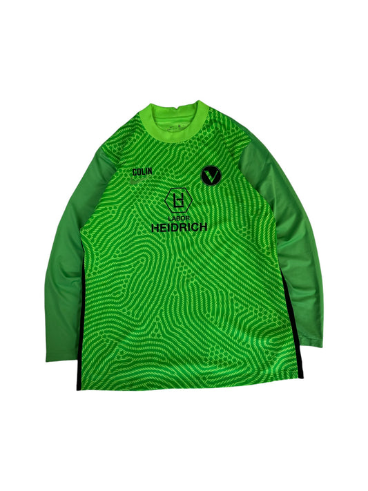 Nike Trikot Langarm SC Victoria #1 Labor Heidrich Grün XL