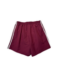 90s Adidas Sport Shorts Burgunderrot