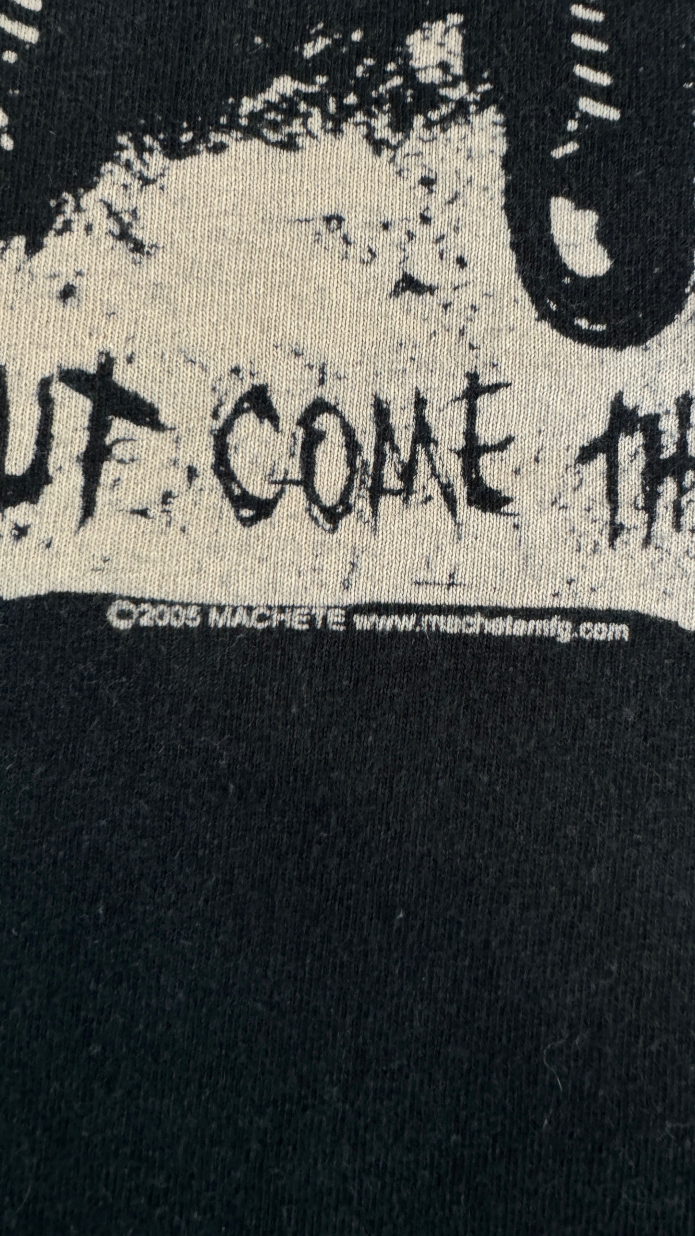 Fruit Of The Loom Shirt 2005 Rancid "... and out come the wolves" Schwarz L