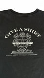 Vintage Stedman Shirt Late 90s Jon Bon Jovi Support Habitat For Humanity "give a shirt" Schwarz M