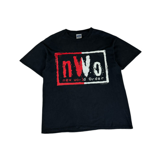 Vintage Tultex Shirt 1998 New World Order "NWO" Wrestling Schwarz L
