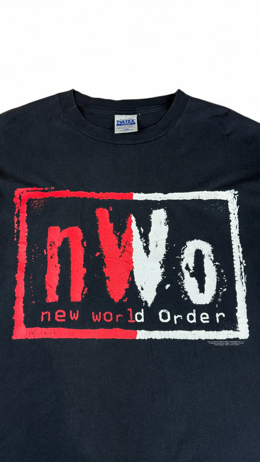 Vintage Tultex Shirt 1998 New World Order "NWO" Wrestling Schwarz L