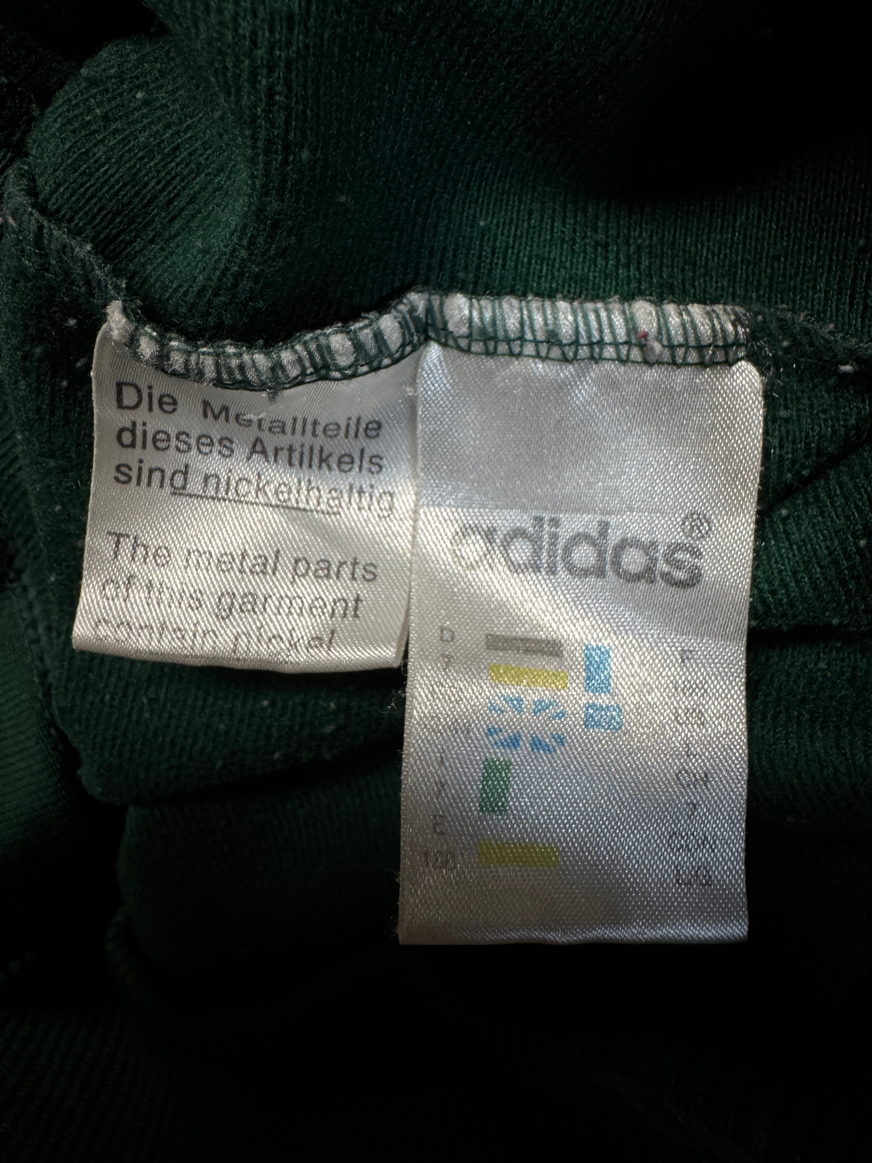90s Adidas Sportjacke Varkaus Enson Pallo Eishockey Finnland Rot Blau D7 L-XL