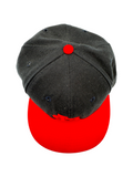 90s Roman Pro MLB Cap St Louis Cardinals Leather Band Schwarz Rot 7 5/8