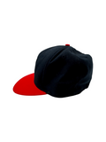 90s Roman Pro MLB Cap St Louis Cardinals Leather Band Schwarz Rot 7 5/8