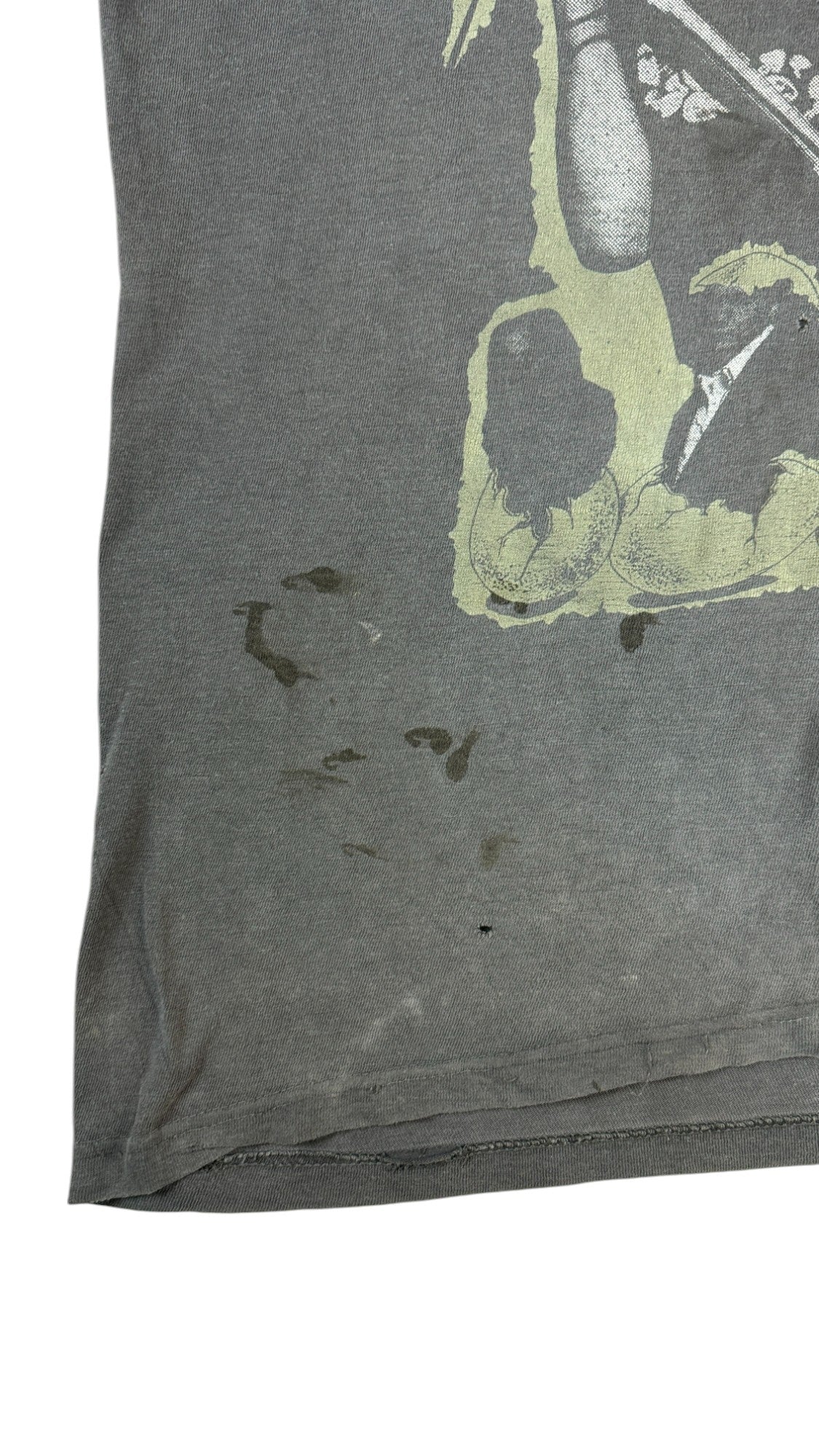 Vintage Shirt 90s The Black Crows Trashed Faded Schwarz L-XL
