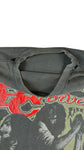 Vintage Shirt 90s The Black Crows Trashed Faded Schwarz L-XL