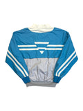 80s Adidas Sportjacke Frottee Futter Blau Grau D6 M-L