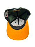 90s Nike NFL Cap Green Bay Packers Snapback Grün Gelb