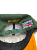 90s Nike NFL Cap Green Bay Packers Snapback Grün Gelb