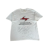 Fruit Of The Loom Shirt 2003 Friends Tour Pioneer Pro DJ Mit Unterschriften Weiß XL