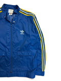 1999 Adidas Regenjacke Blau Gelb XL