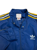 1999 Adidas Regenjacke Blau Gelb XL