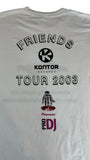Fruit Of The Loom Shirt 2003 Friends Tour Pioneer Pro DJ Mit Unterschriften Weiß XL