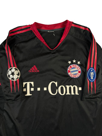 Adidas Trikot Bayern München 2004/05 Champions League T Com Schwarz XL-XXL