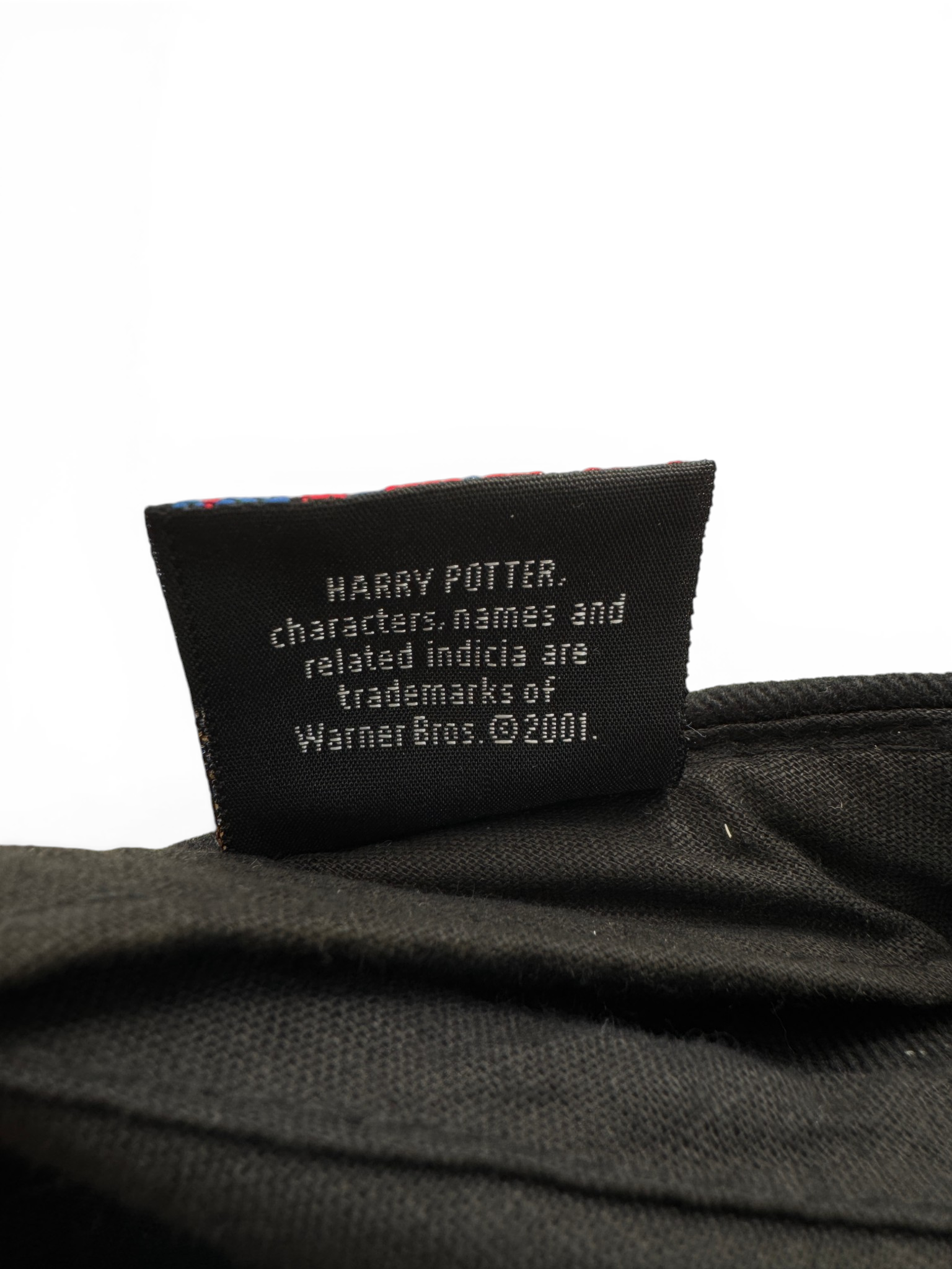 2001 Warner Bros. Cap Harry Potter Buckle Strapback Schwarz