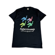 Vintage Screen Stars Shirt 1988 Supertramp World Migration Tour Single Stitch Schwarz L