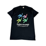 Vintage Screen Stars Shirt 1988 Supertramp World Migration Tour Single Stitch Schwarz L