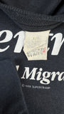 Vintage Screen Stars Shirt 1988 Supertramp World Migration Tour Single Stitch Schwarz L