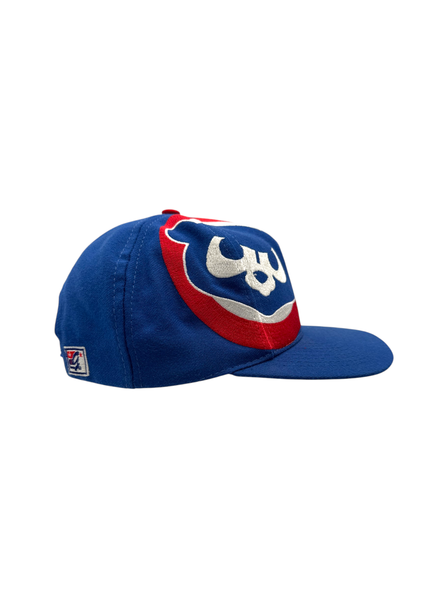 90s The Game NFL Cap Chicago Cubes Rot Snapback Blau