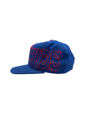 90s The Game NFL Cap Chicago Cubes Rot Snapback Blau
