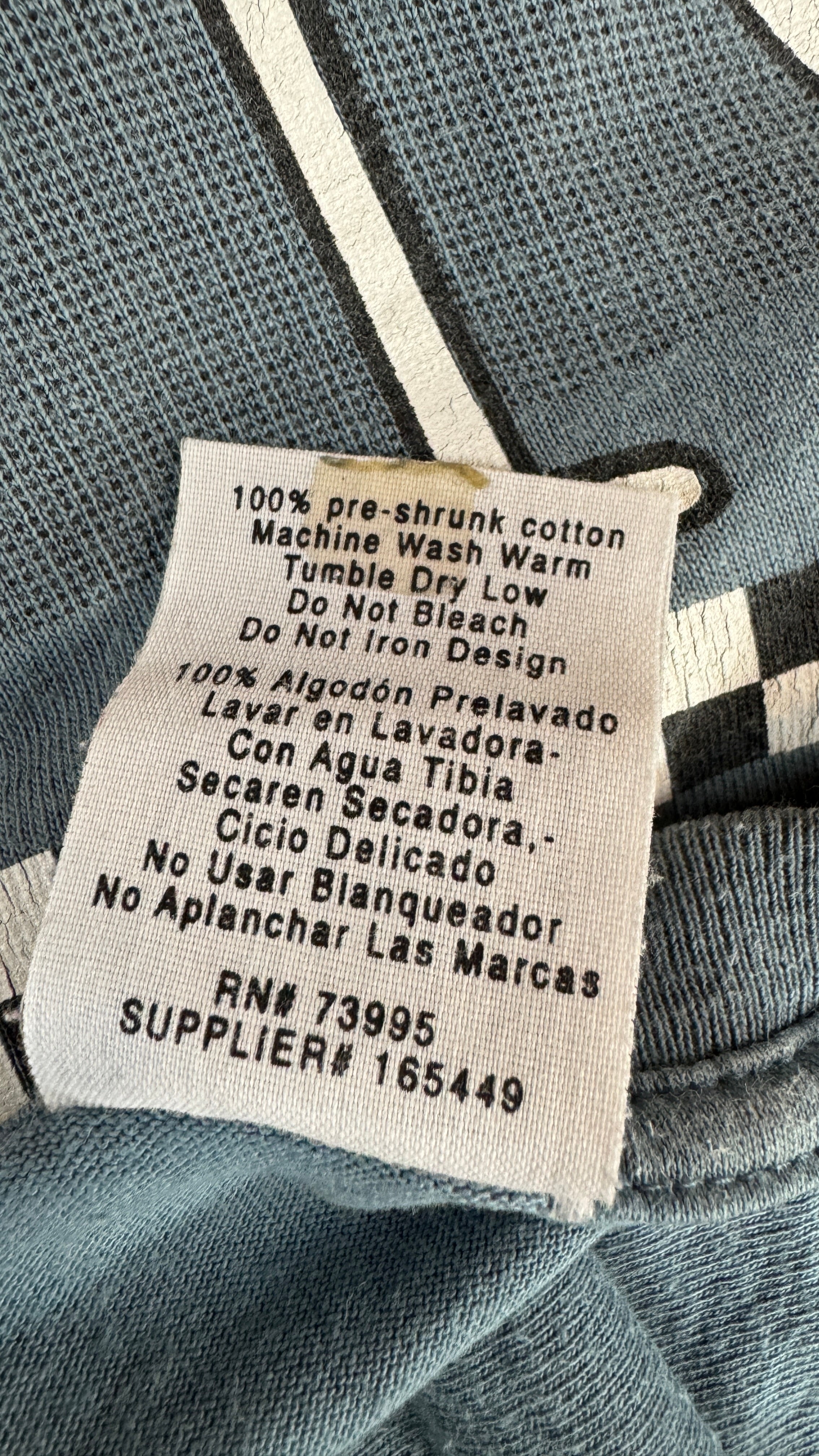 Vintage Wild Oats Shirt 1996 No Doubt Single Stitch Made In USA Graugrün L