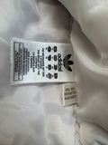 2005 Adidas Damen Jacke Retro Weiß Rot 36 S