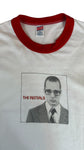 Vintage Soffe Ringer Shirt 1995 The Rentals – "Let Go" Single Stitch Made In USA Weiß Rot