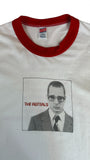 Vintage Soffe Ringer Shirt 1995 The Rentals – "Let Go" Single Stitch Made In USA Weiß Rot