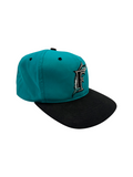 90s Drew Pearson MLB Cap Florida Marlins Snapback Türkis