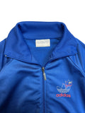 Early 90s Adidas Sportjacke Ventex Made In Mauritius Blau L-XL