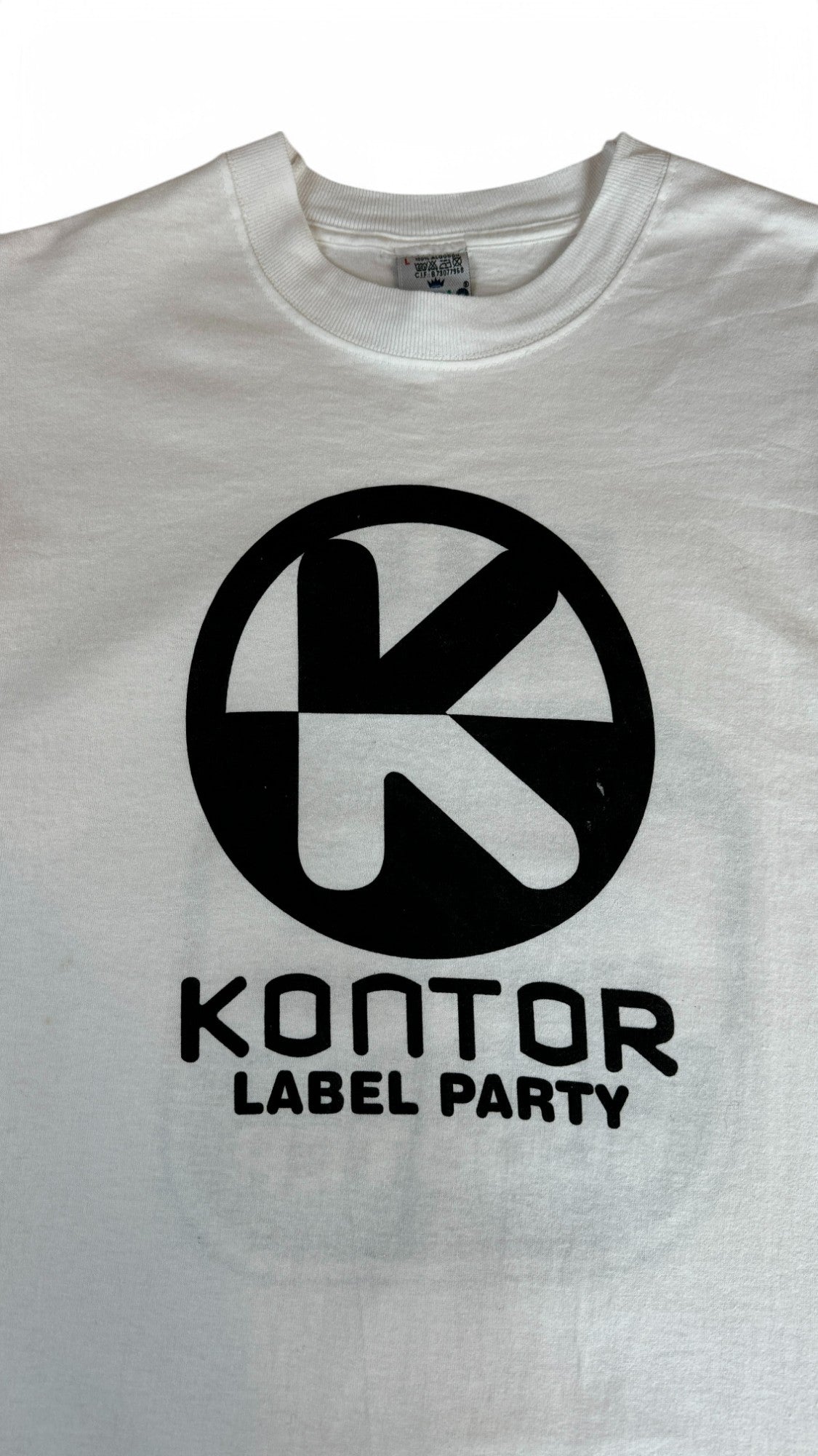 Karrlo Shirt 2003 Kontor Label Party X Scooter Riu Palace Mallorca Weiß L