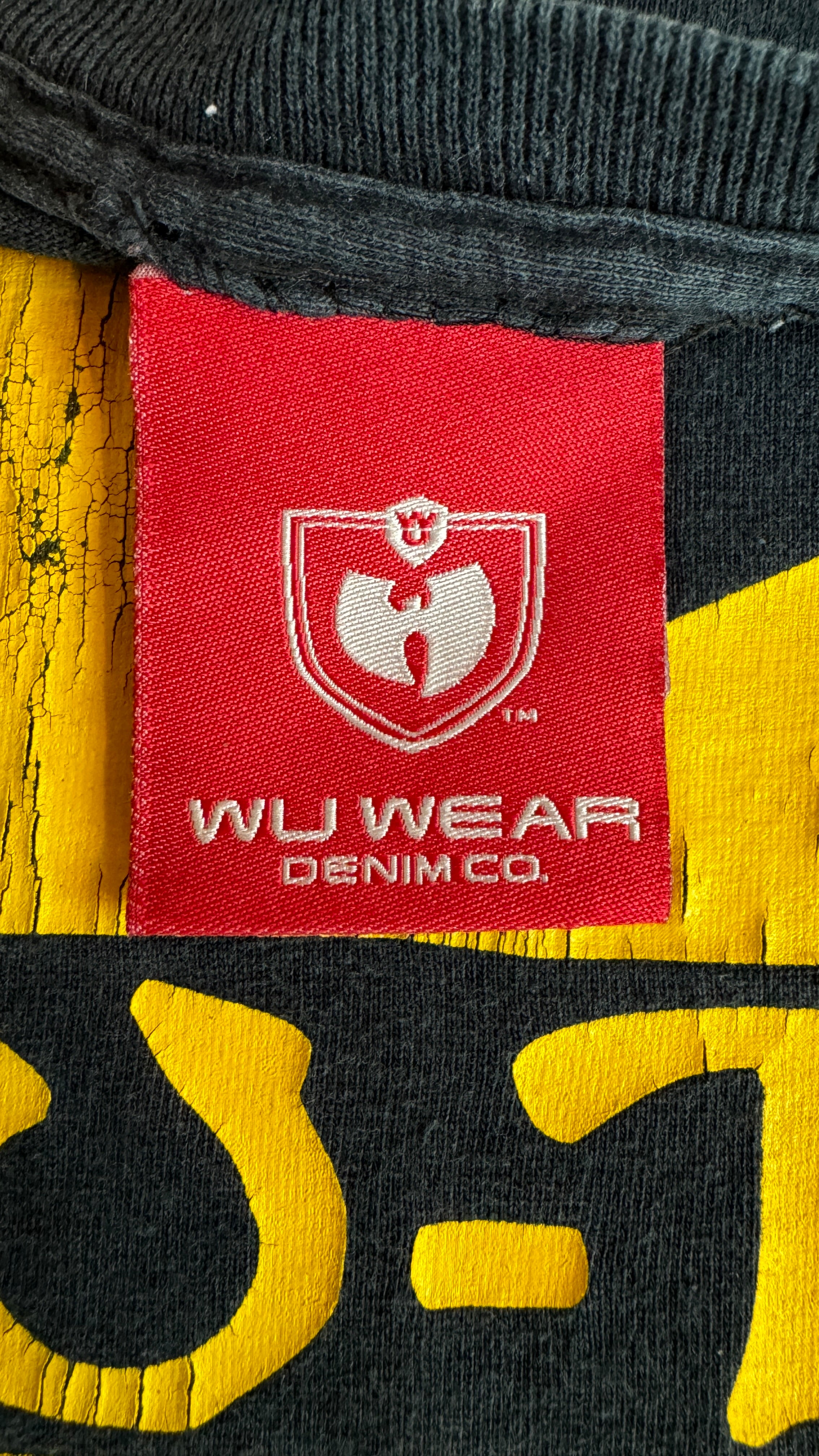 Wu-Wear Shirt 00s Wu-Tang Schwarz M-L
