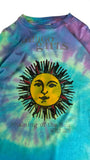 Vintage Anvil Longsleeve 1997 Indigo Girls "Honor the Earth Tour" Batik Made In USA Single Stitch Bunt XL
