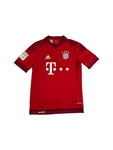 Adidas Trikot Bayern München 2015/16 #11 Costa Rot Kids 176