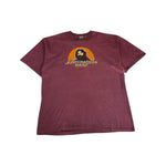 Vintage Liquid Blue Shirt 90s Jerry Garcia Band "JGB Winter Tour 1980" Single Stitch Made In USA Rot XXL