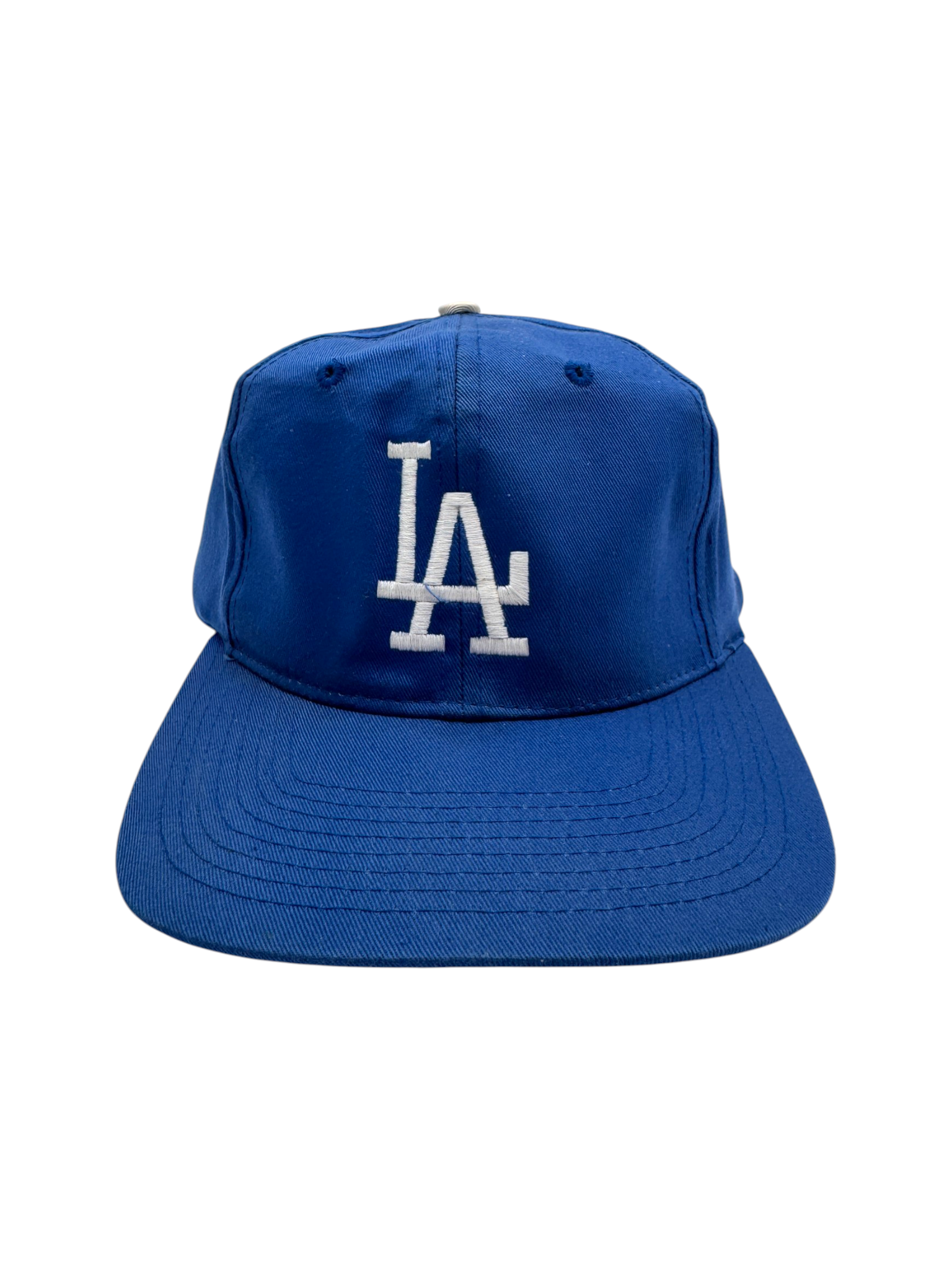 90s Eds West MLB Cap LA Dodgers Snapback Blau