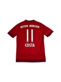 Adidas Trikot Bayern München 2015/16 #11 Costa Rot Kids 176