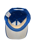 90s Eds West MLB Cap LA Dodgers Snapback Blau
