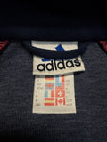 90s Adidas Sportjacke "Sitor" Dunkelblau Rot D6 M