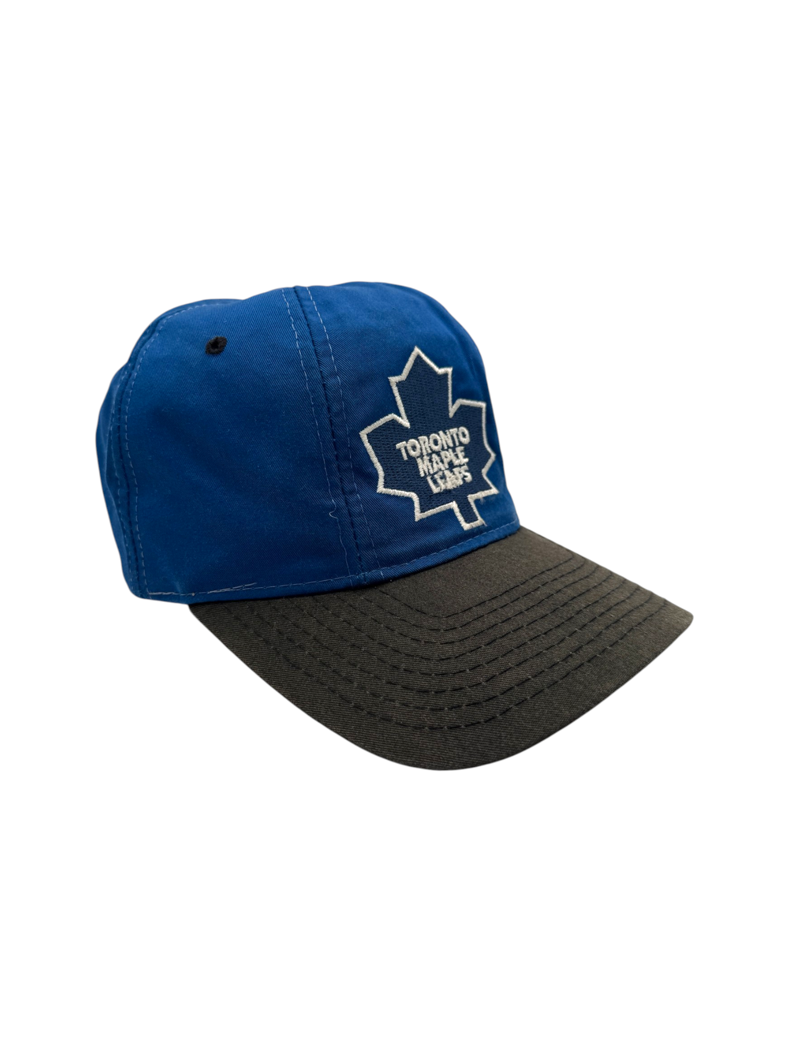 90s Starter NHL Cap Toronto Maple Leaves Snapback Made In Korea Blau Schwarz