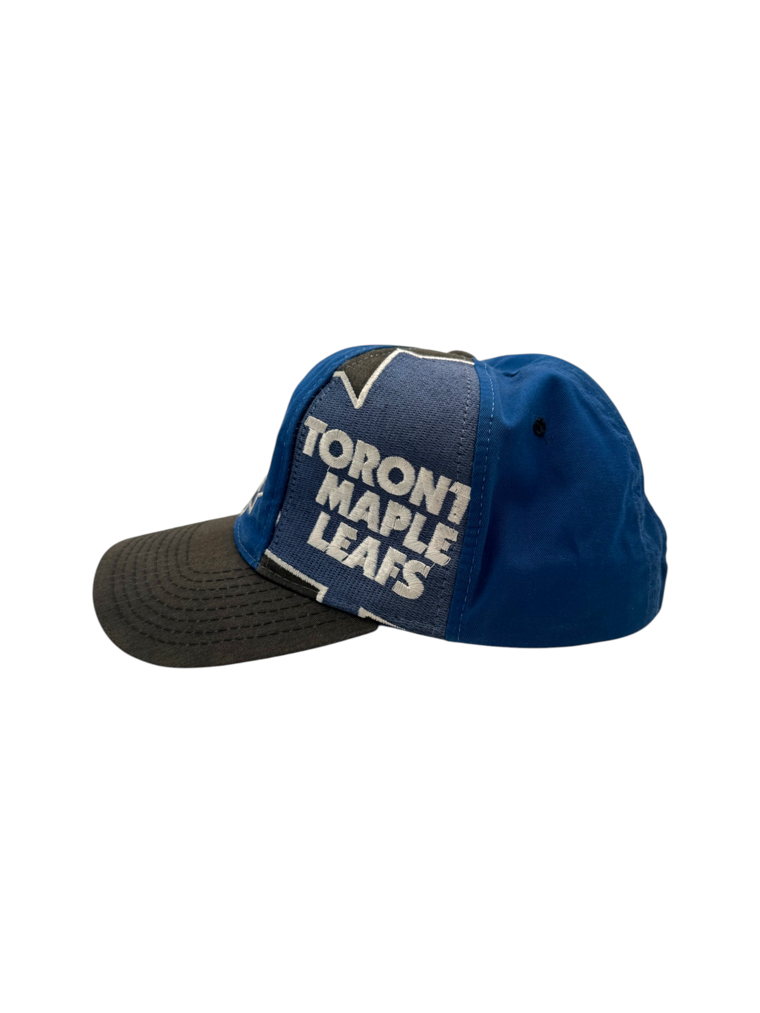 90s Starter NHL Cap Toronto Maple Leaves Snapback Made In Korea Blau Schwarz
