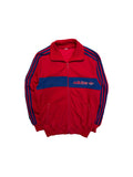 80s Adidas Sportjacke Rot M-L