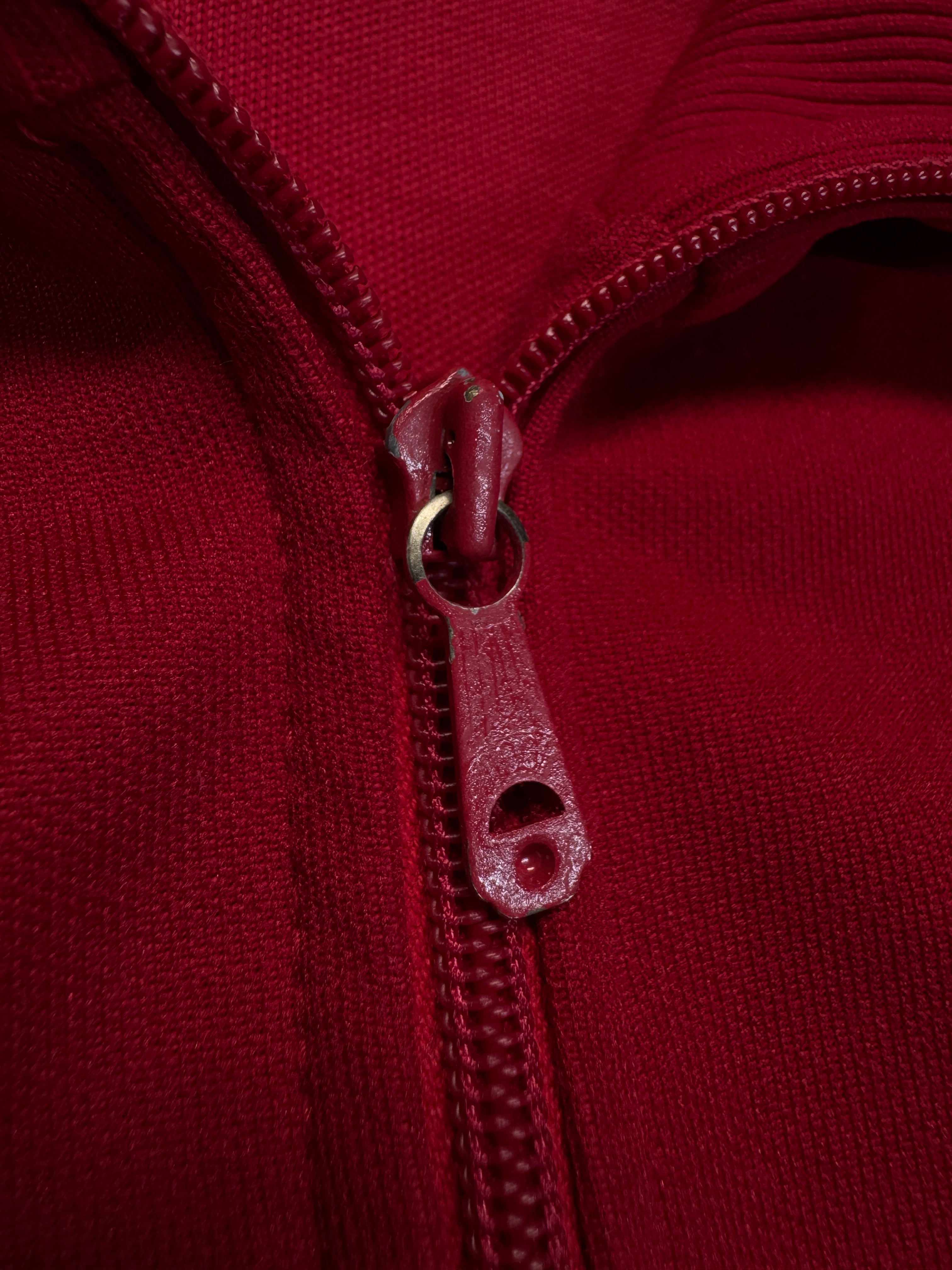 80s Adidas Sportjacke Rot M-L