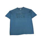 Vintage Stanley Desantis Shirt 90s Beavis And Butt-Head "Death Rock" Made In USA Blau/Grau XL