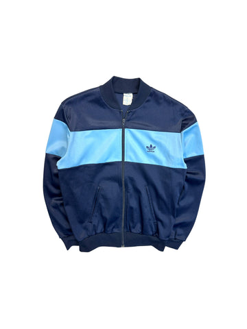 80s Adidas Sportjacke Made In England Dunkelblau M