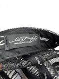 00s Ed Hardy Trucker Mesh Cap Snapback Schwarz