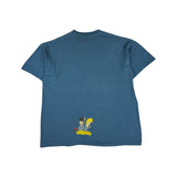 Vintage Stanley Desantis Shirt 90s Beavis And Butt-Head "Death Rock" Made In USA Blau/Grau XL